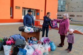 На минувшей неделе прошла очередная акция БРСМ «Доброе сердце»