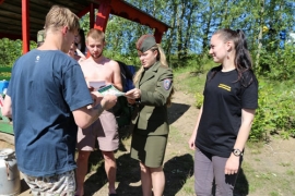 «Летний патруль» поверил места отдыха в Копыльском районе