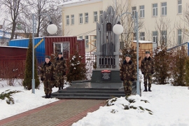 Митинг, посвященный годовщине вывода советских войск из Афганистана, прошел в Логойске