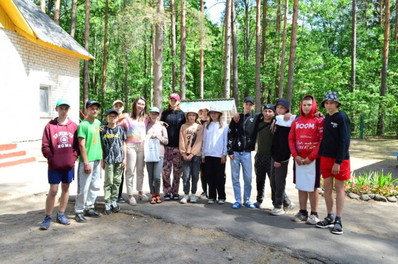 В Вилейском районе прошла Минская областная информационно-образовательная акция «Шаг к успеху» в Оздоровительном лагере «Сказка»